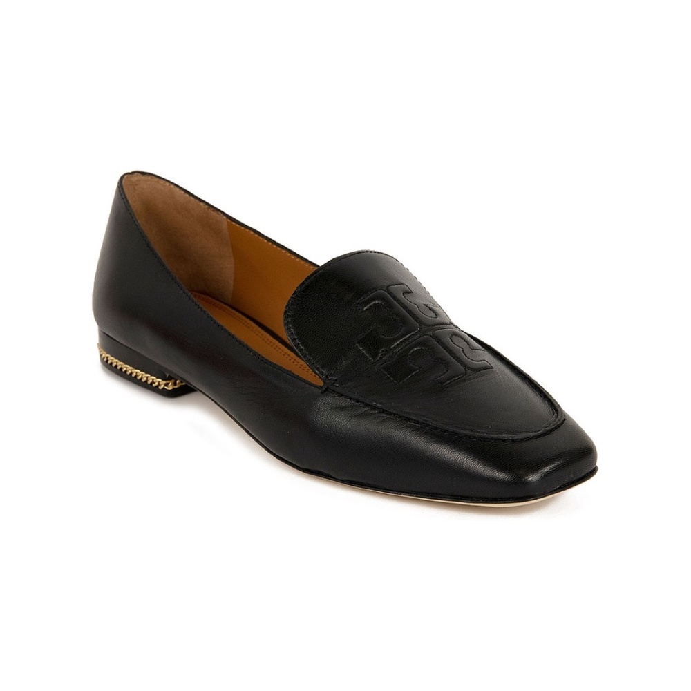 Tory Burch, Black Ruby Leather Loafer - Women